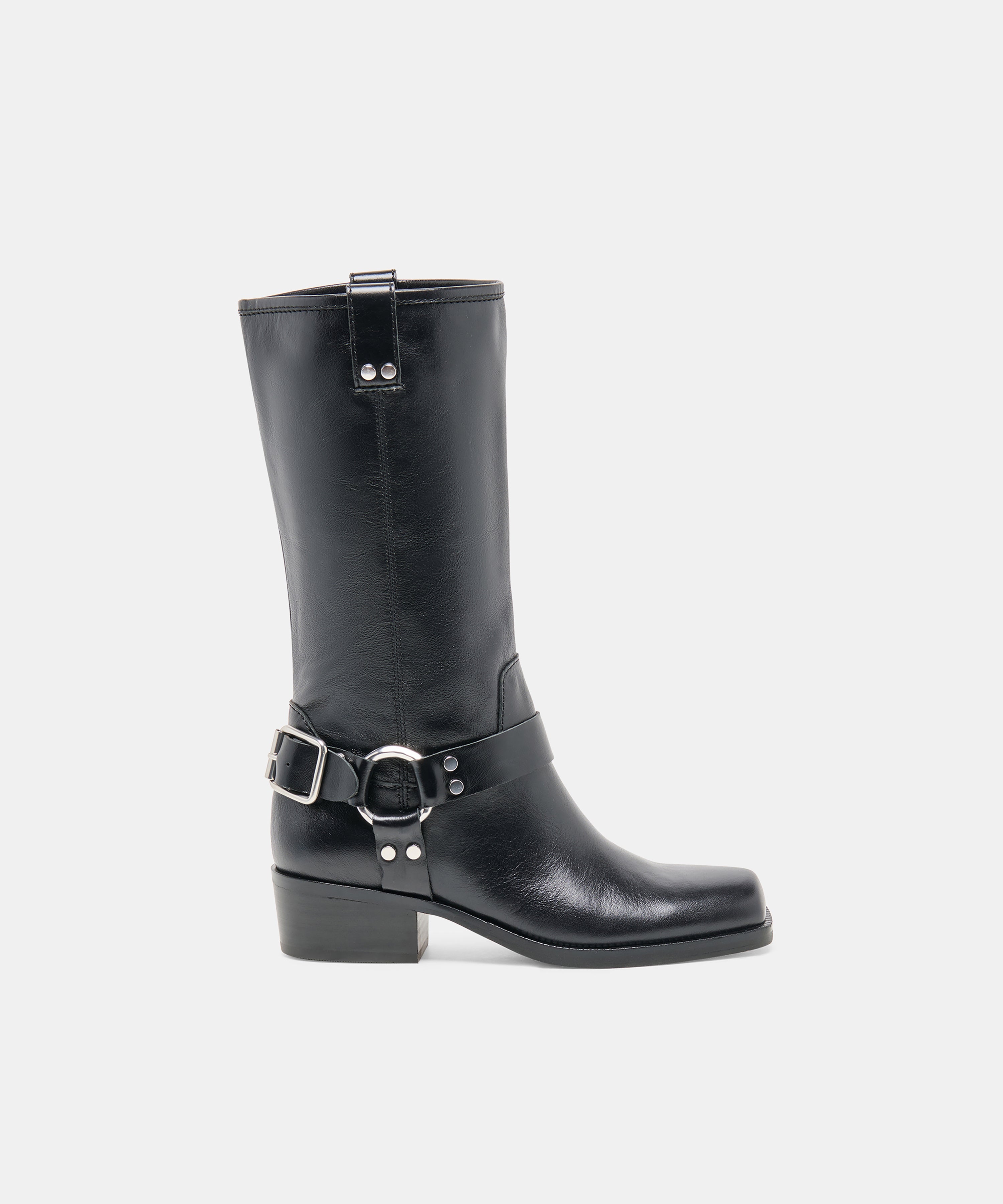 ROLAN BOOTS BLACK PATENT LEATHER