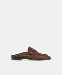 BETZY LOAFERS DK BROWN SUEDE