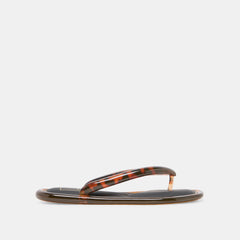 JOZEY SANDALS TORTOISE JELLY