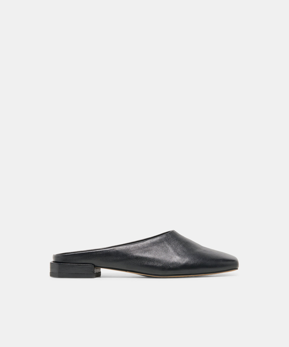 MACLYN FLATS BLACK LEATHER