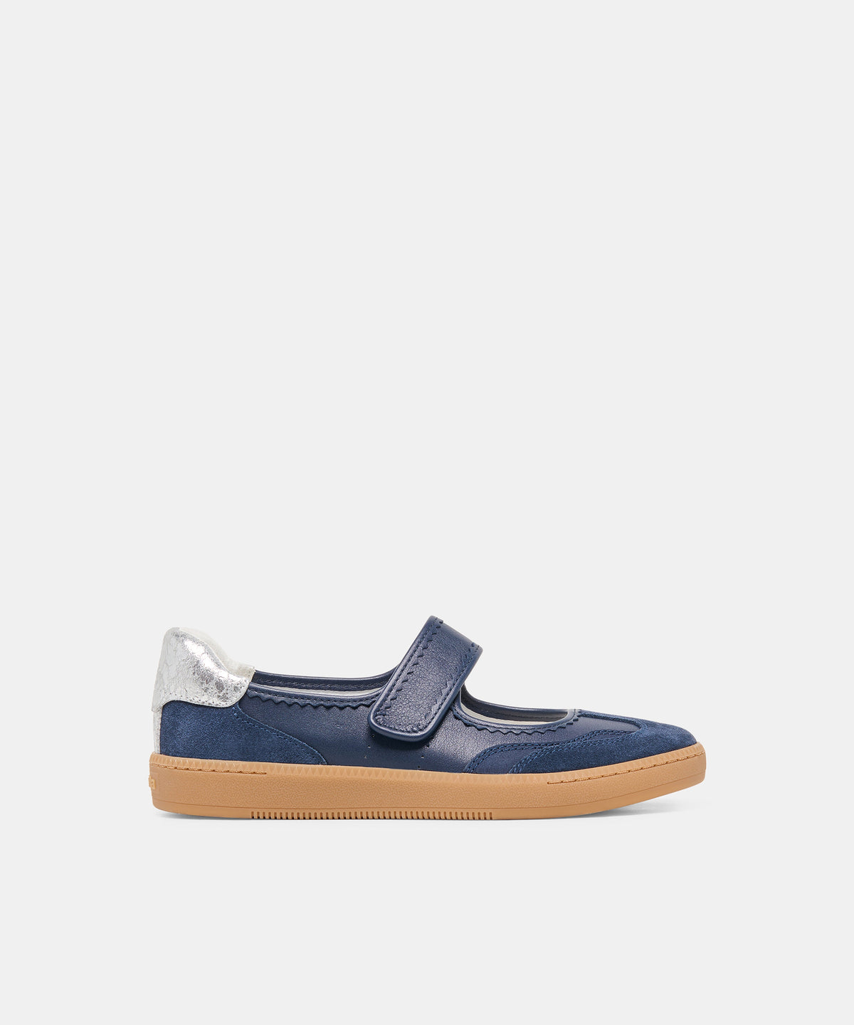 NANET SNEAKERS DK NAVY LEATHER