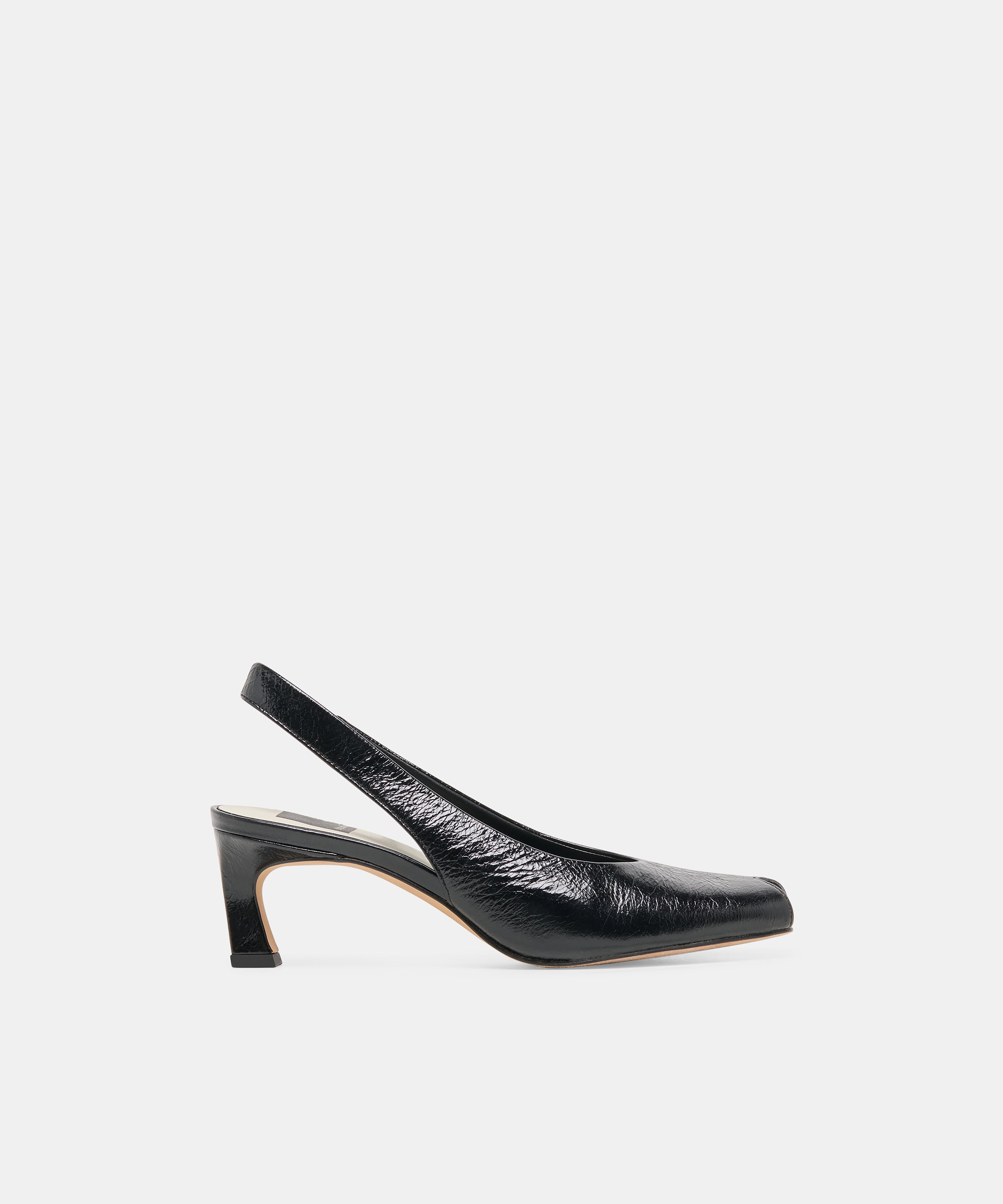 ANABEL HEELS BLACK LEATHER