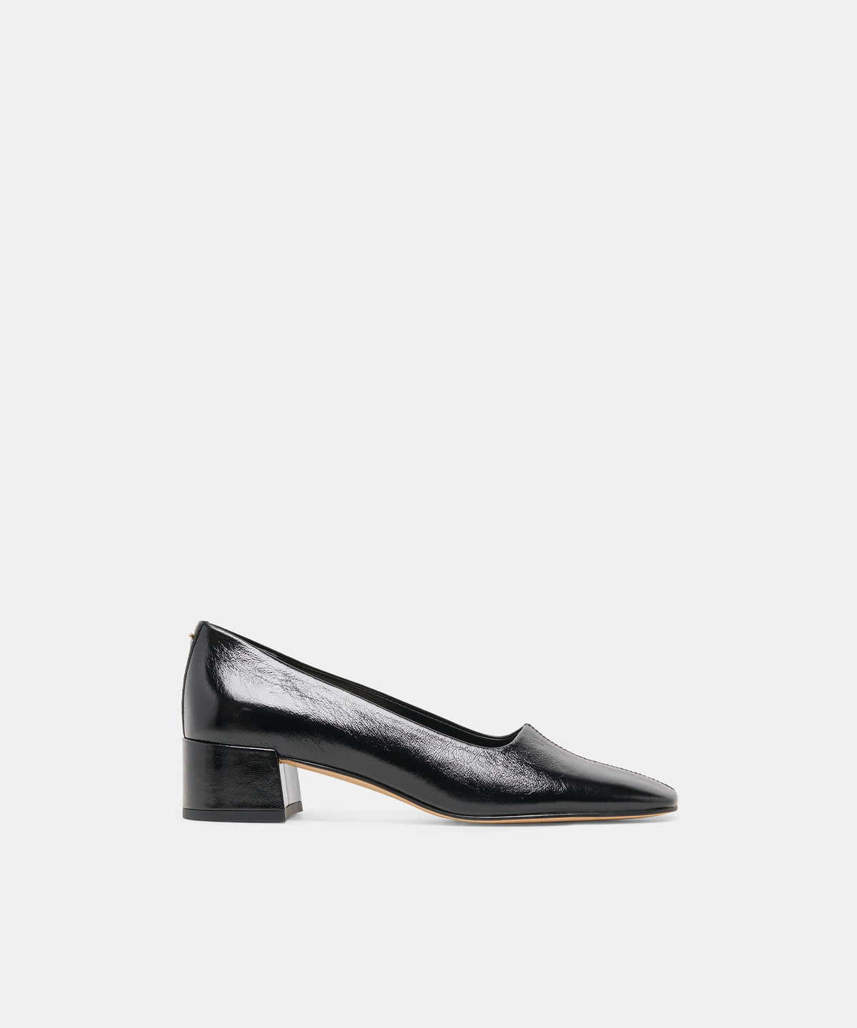 DALIA HEELS BLACK LEATHER