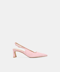 KOKO HEELS PINK SUEDE