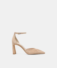 KYLO HEELS CAMEL SUEDE