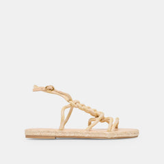 ELYANA SANDALS NATURAL MULTI ROPE RAFFIA