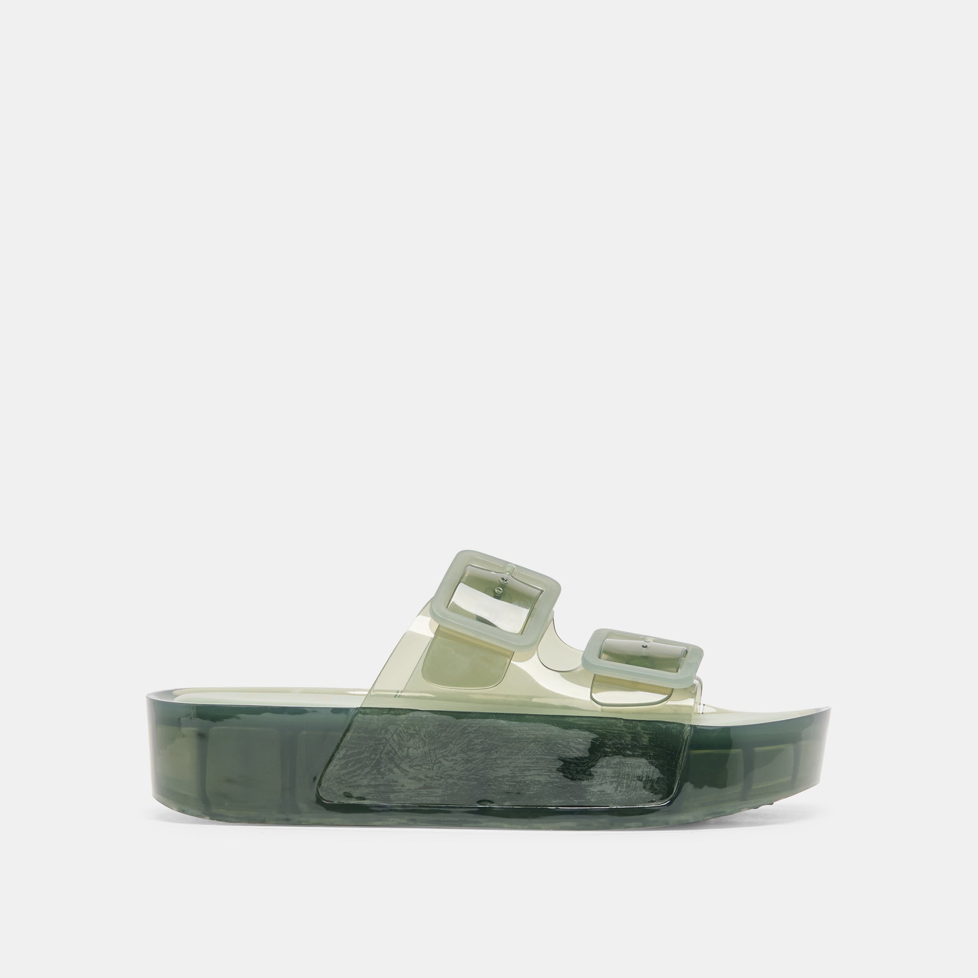JULIO X SANDALS OLIVE VINYL