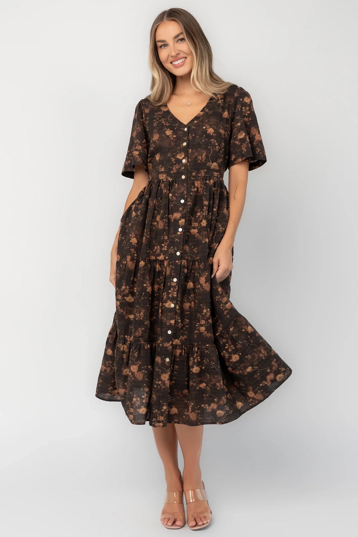 Annelise Midi Dress | Clove Floral
