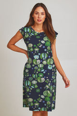 Bobby Cotton Jersey Dress - Arugreen
