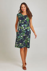 Bobby Cotton Jersey Dress - Arugreen