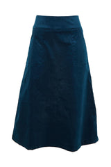 Amy Midi Cord Skirt – Blueink