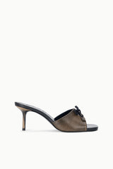 Blake Mule | Black Distressed