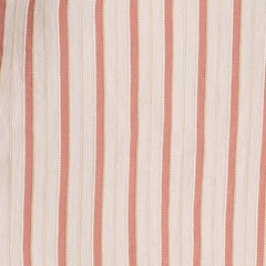 Marla Vacation Dress - Striped Dobby :: Ivory/Melon