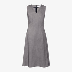 Jaycie Easy Dress - Cotton Viscose :: Harbor Blue