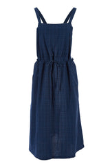 Cara Pinafore - IndigoPlai