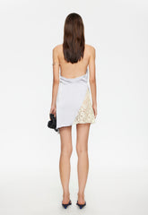 AMORE MINI DRESS - ASH