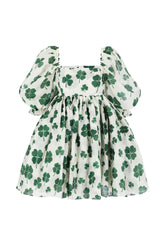 Luck Of The Irish Puff Dress
