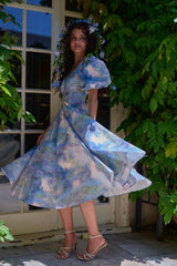 Morning On The Seine Sweetheart Day Dress