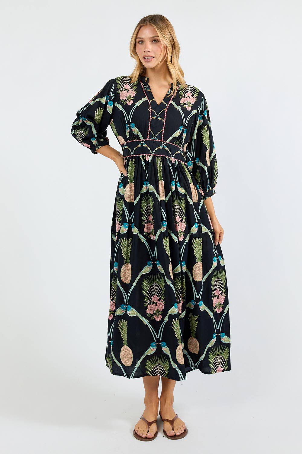 Beaumont Dress – Navy