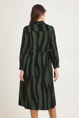 Cotton Midi Collar Dress – Congo