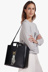 Custom Shirley Leather Bag | Black