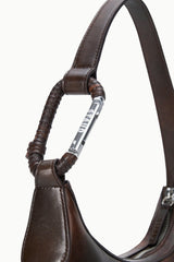 Alden Shoulder Bag | Espresso Distressed