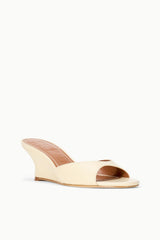 Brigitte Wedge | Cream