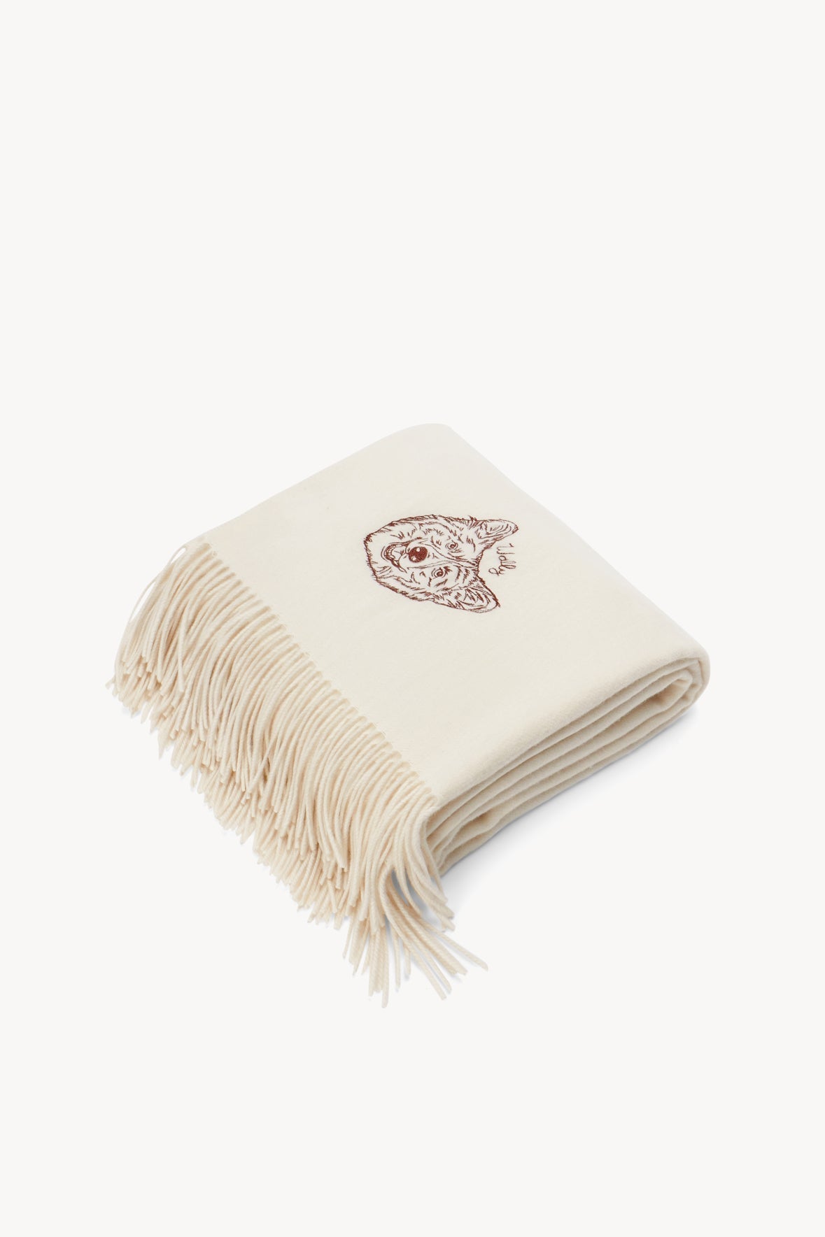 Custom Staud X C.Bonz Cashmere Blanket | Ivory