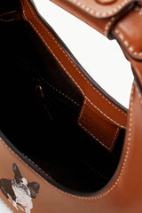 Custom Mini Moon Bag | Tan