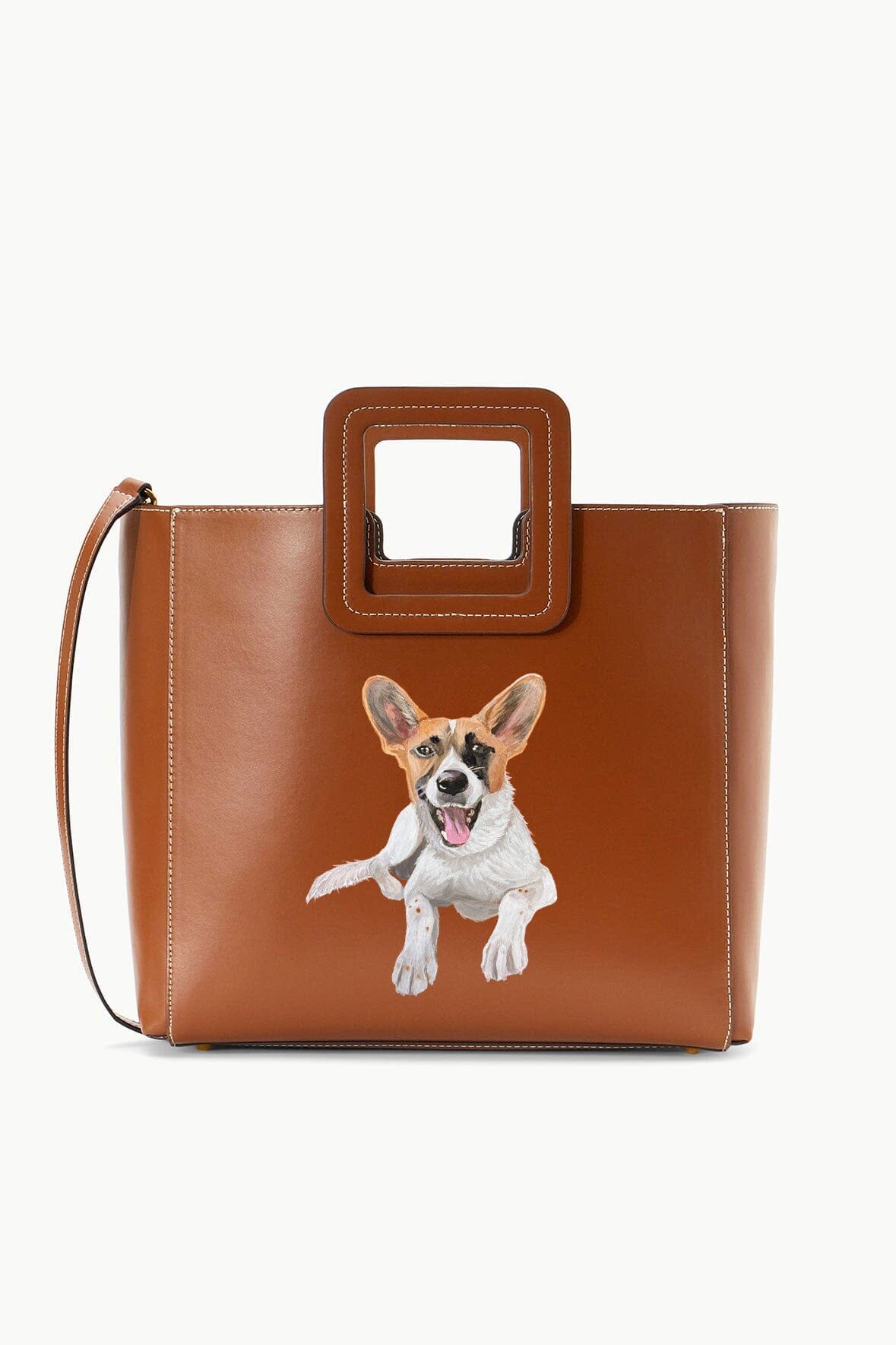Custom Shirley Leather Bag | Tan