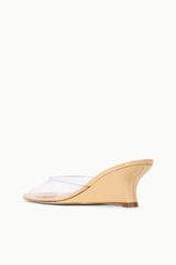 Brigitte Wedge | Porcini Pvc