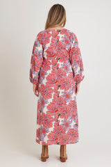Aimee A-Line Cotton Dress - Rosettes