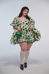 Luck Of The Irish Puff Dress
